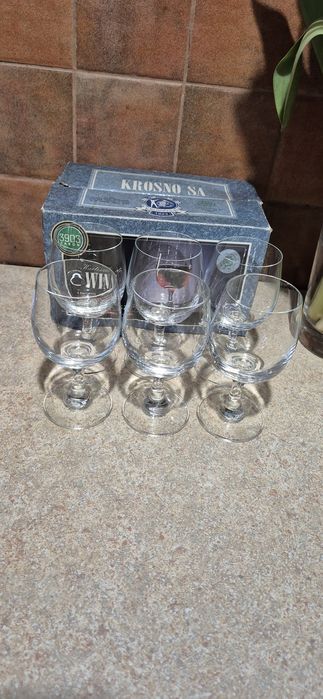 6 kieliszków do wina 150 ml Krosno