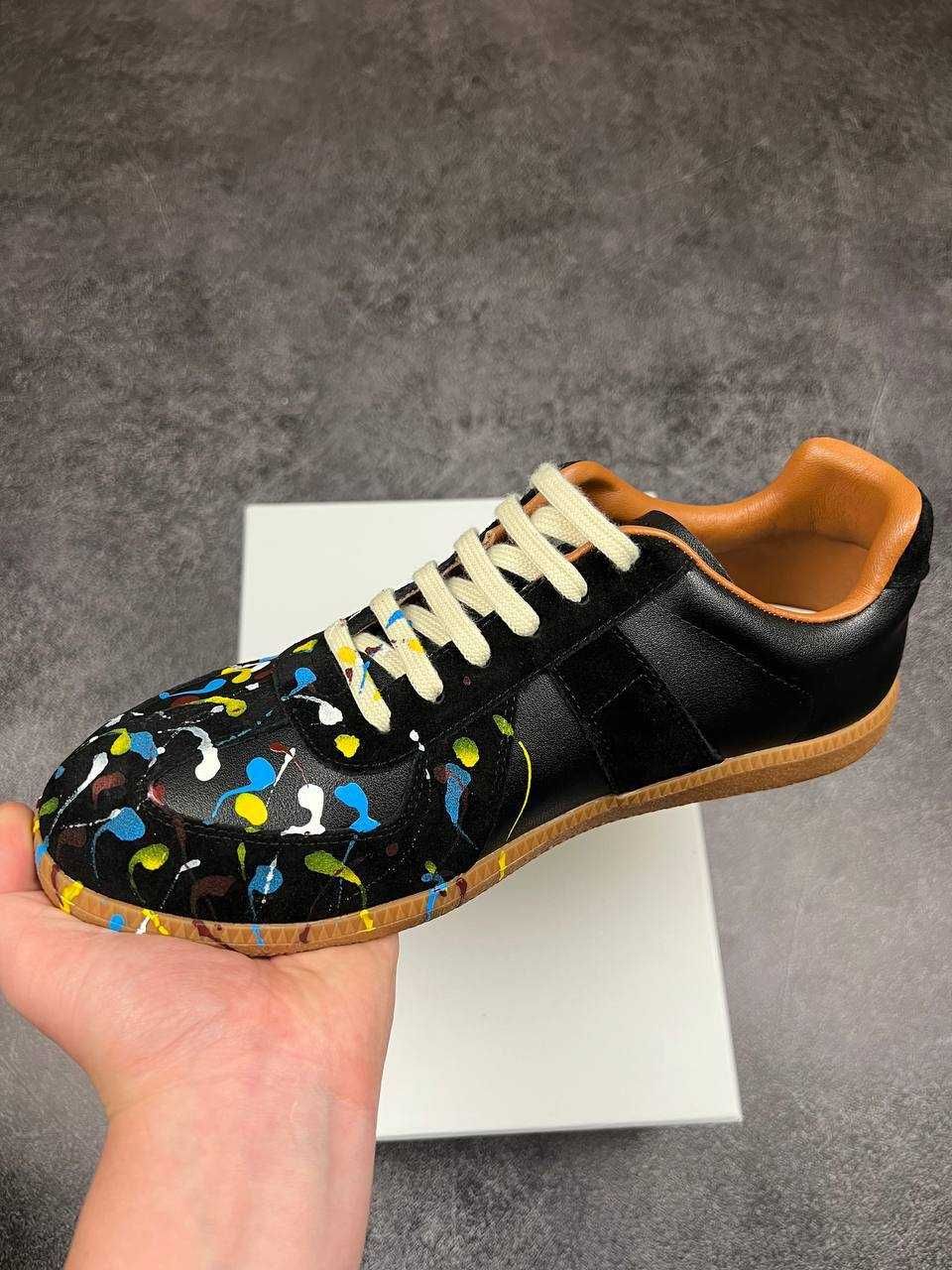 Maison Margiela MM6 Paint Replica Black