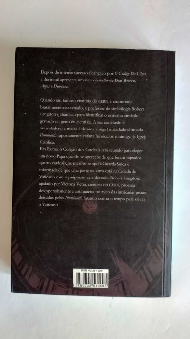 Anjos eDemónios de Dan Brown