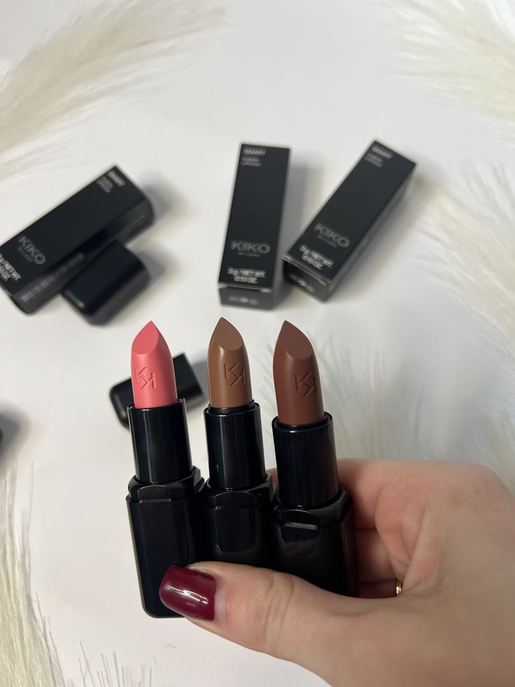 Помада Smart fusion lipstick kiko milano кремова помада кіко мілано