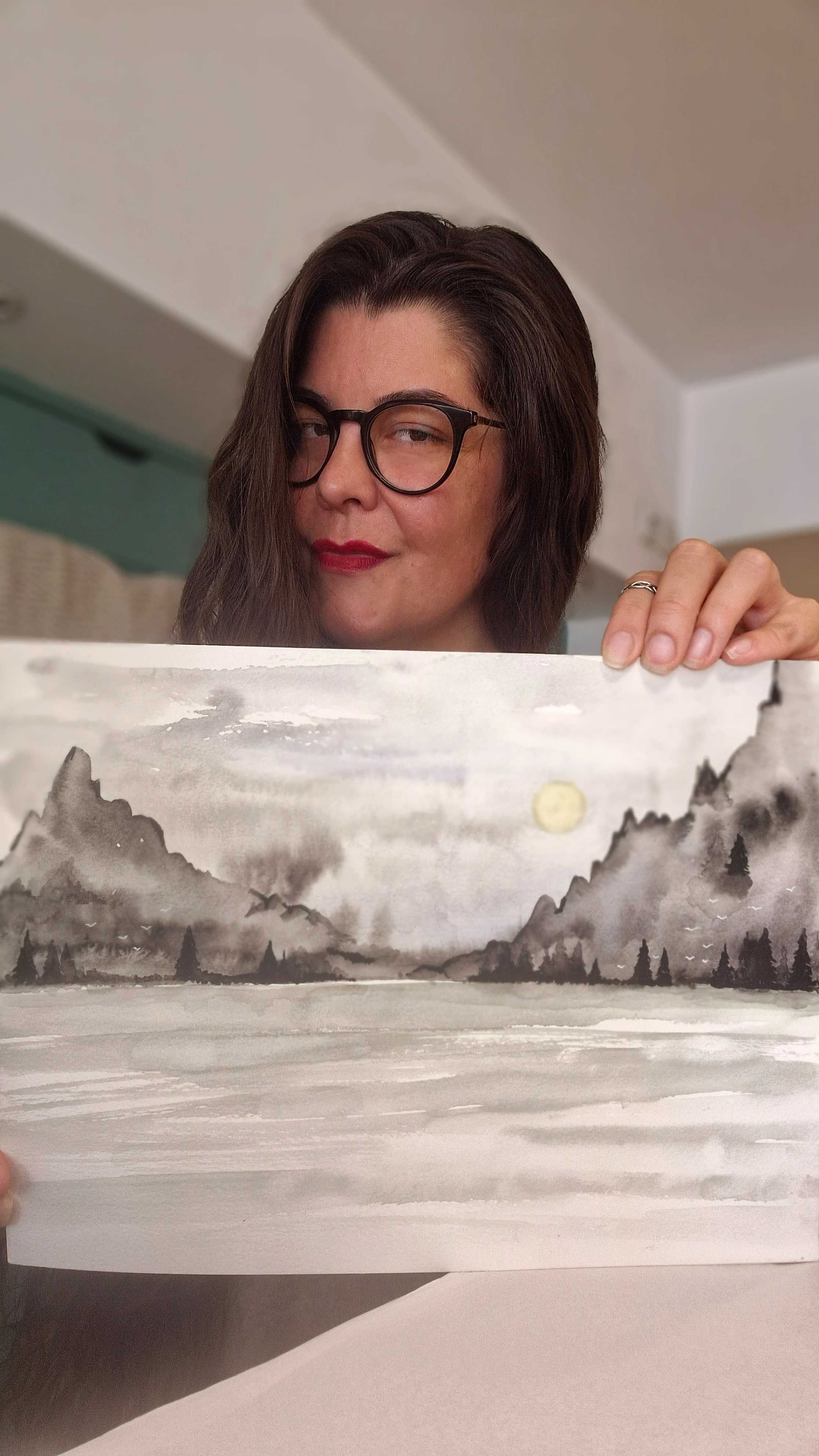 Arte original ilustração desenho pintura