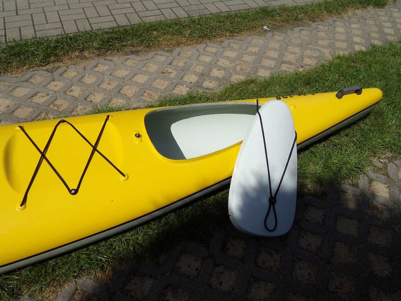 Kajak Wigraszek 1- osobowy 398 cm dł. + wiosło.