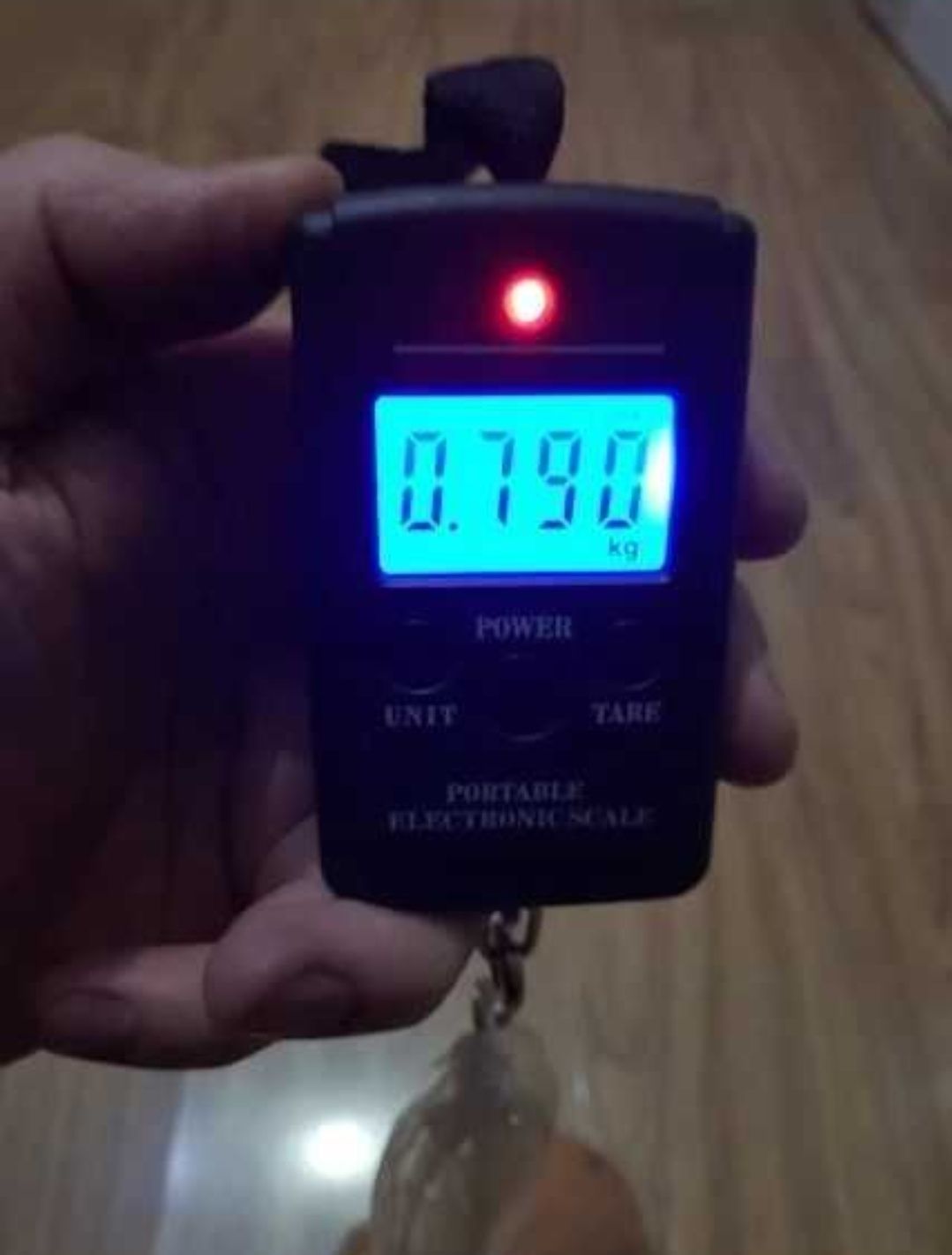 Nowa waga hakowa elektroniczna LCD bagażowa 40kg