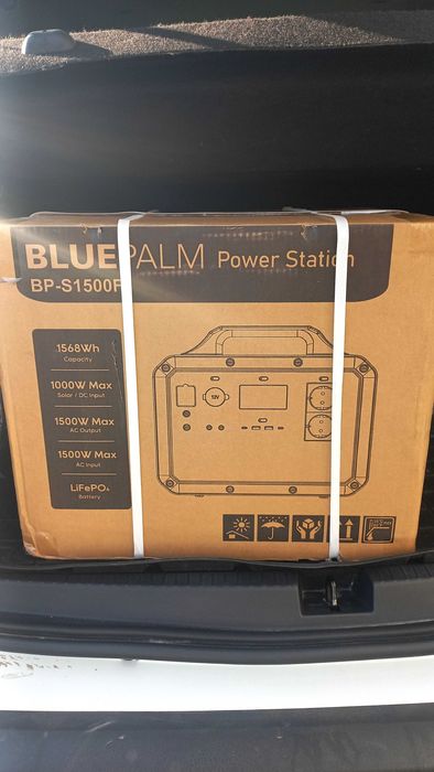 Зарядна станція BLUEPALM Power Station BP-S1500F LiFePO4 1568 Вт·год