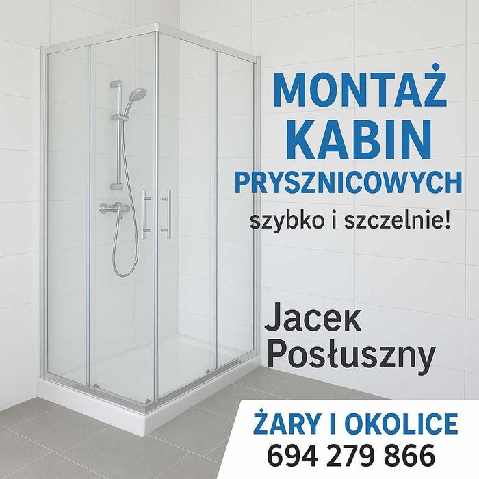Montaż kabina prysznicowych