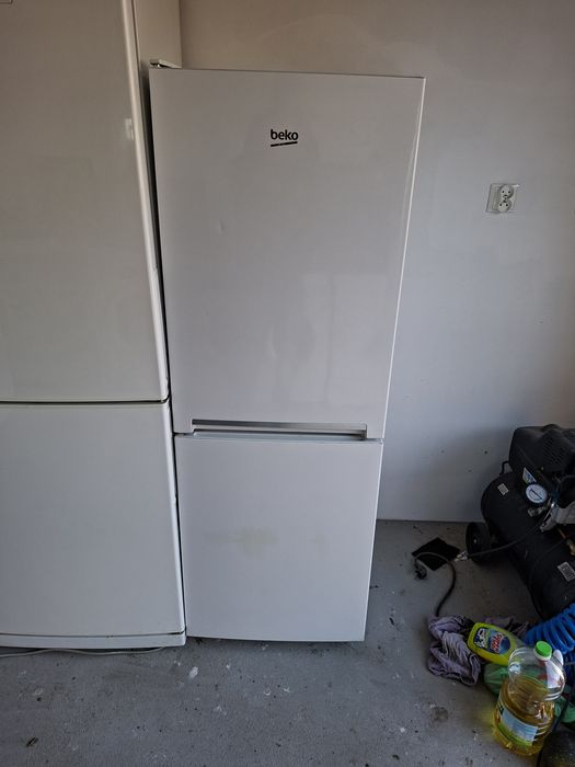 Lodówko zamrażarką beco jak nowa 154cm