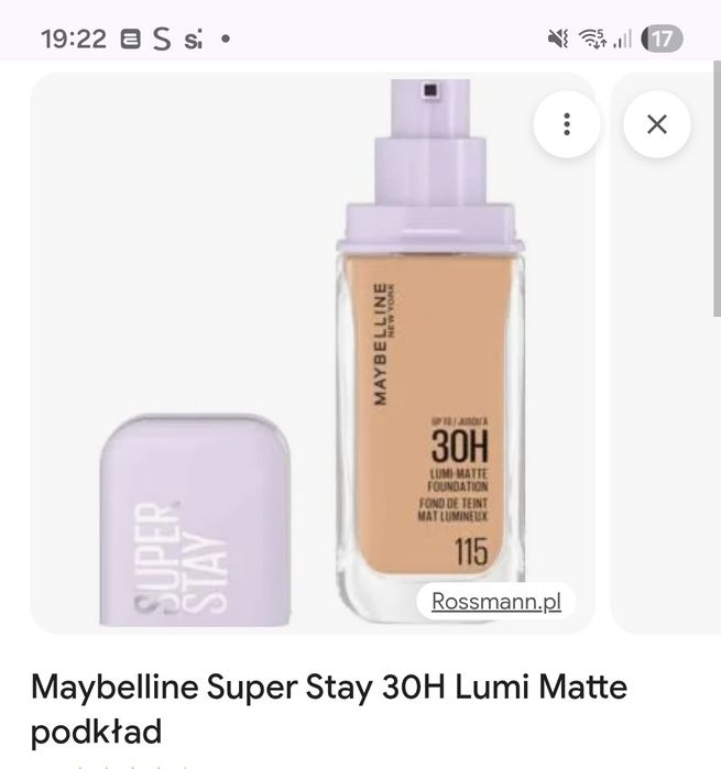 Maybelline 115 podklad