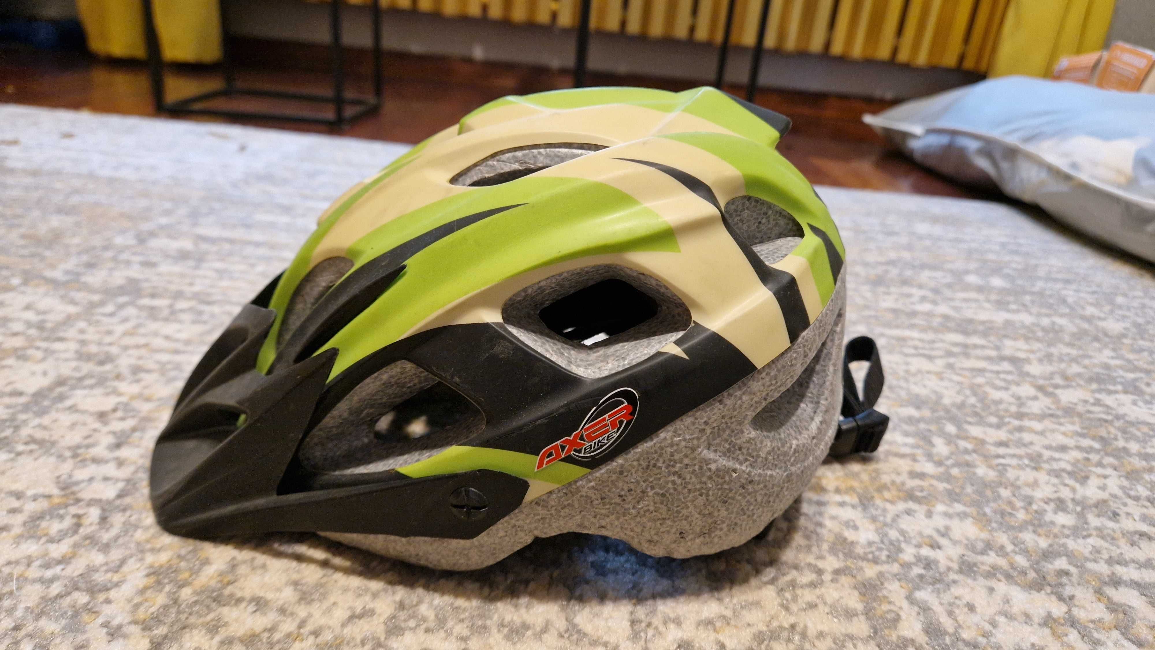 Kask rowerowy dziecięcy AxerBike - r. S 48-52 cm regulowany