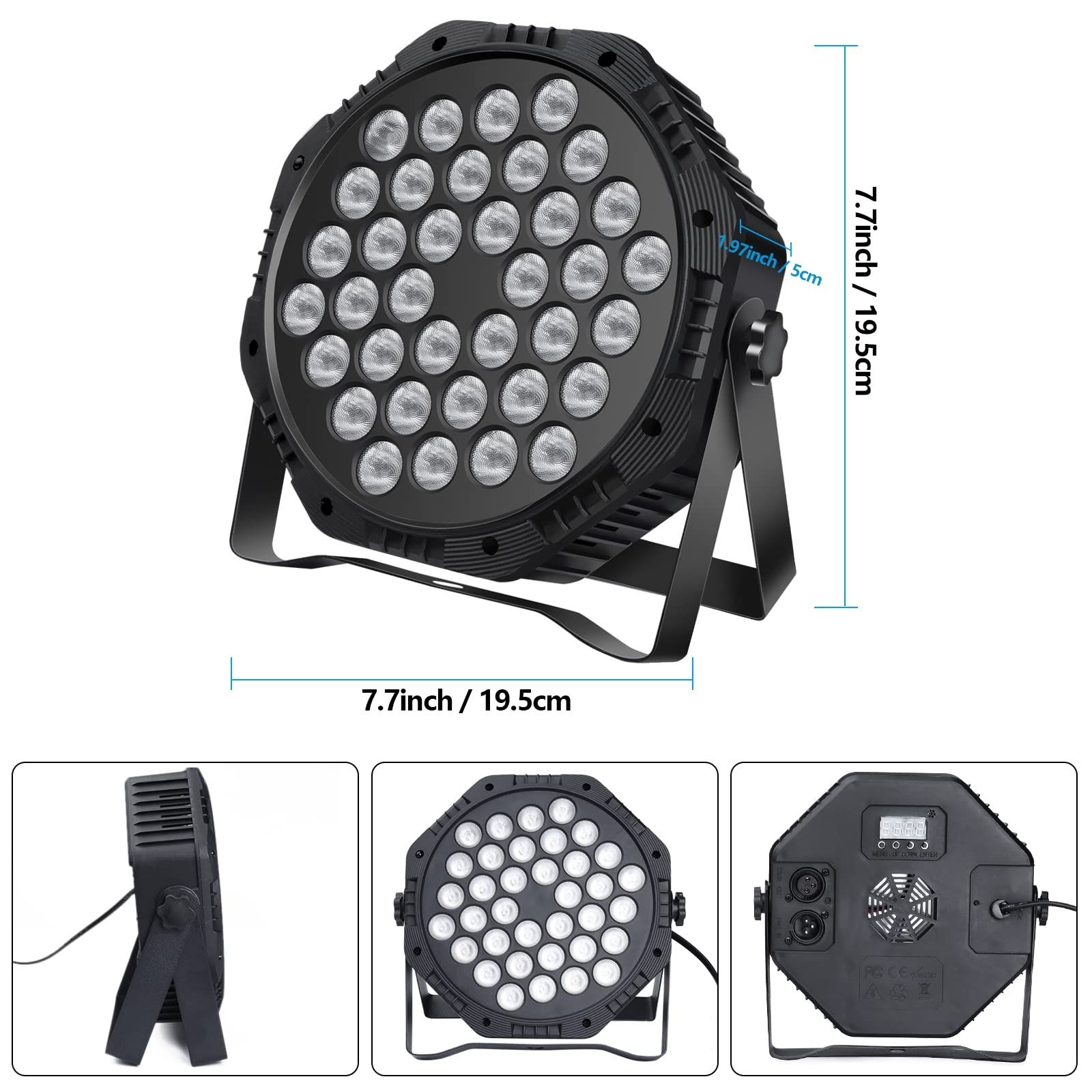 Діско світло Led par 36x3w RGBW