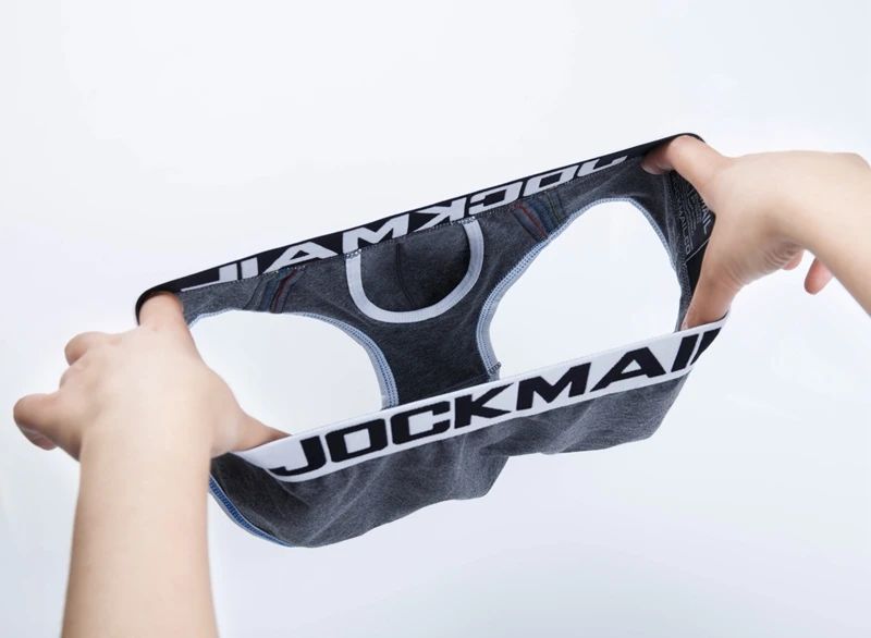 Męskie Seksowne Slipy z Kieszonką Push Up JOCKMAIL Bawełna - XXL