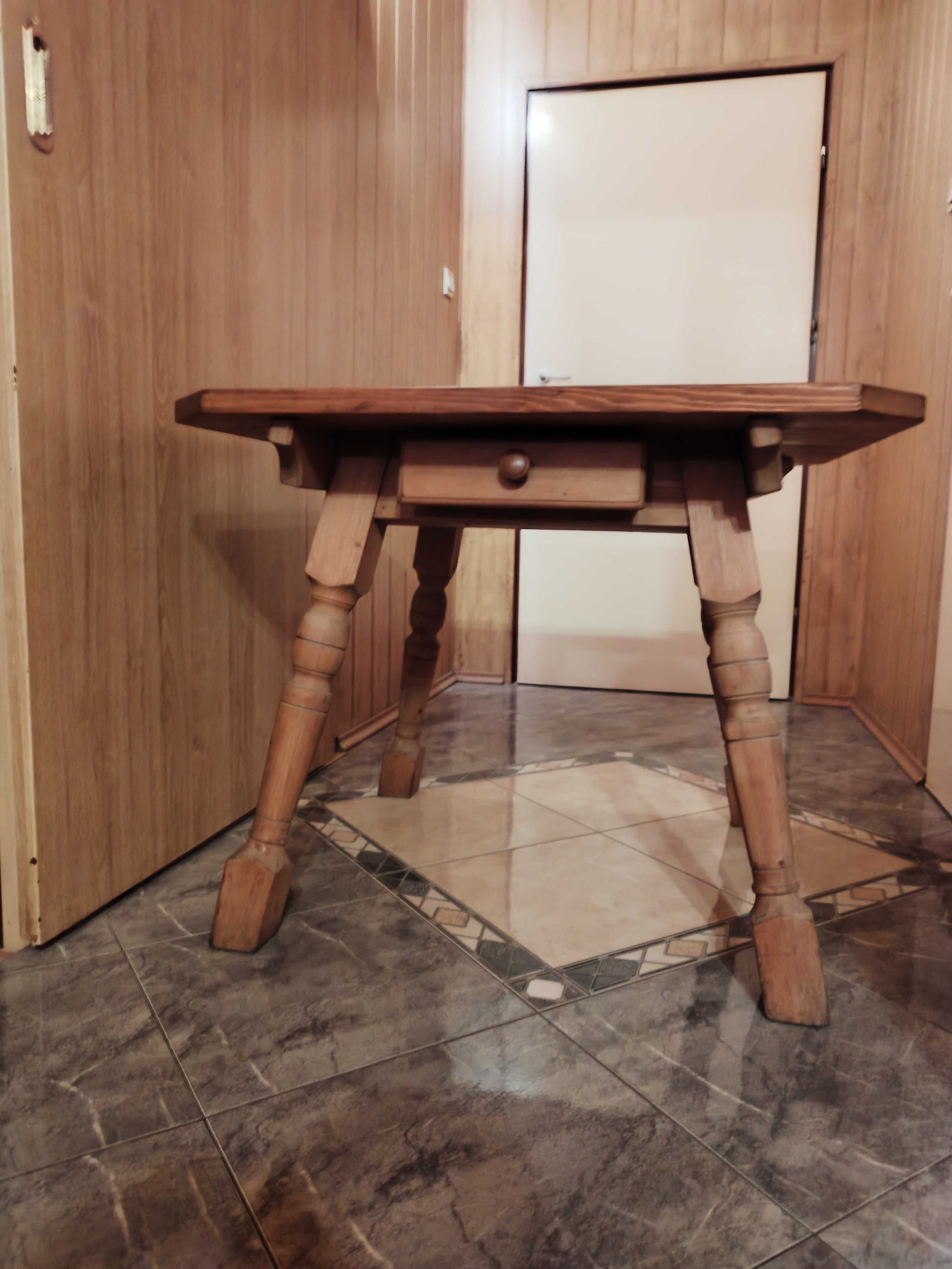 Stół dębowy 90x90
