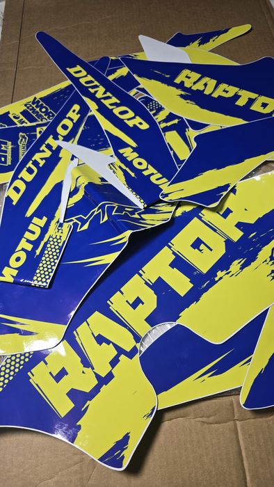Kit gráfico Yamaha YFM 350 Raptor