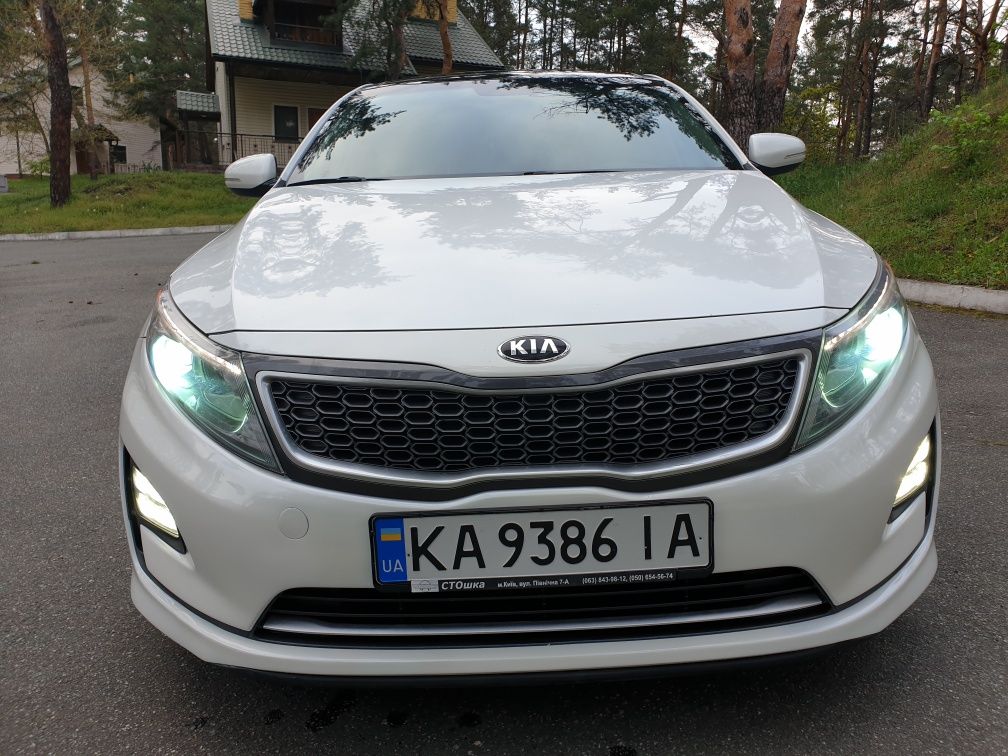 Kia Optima Hybrid EX 2015. Панорама!