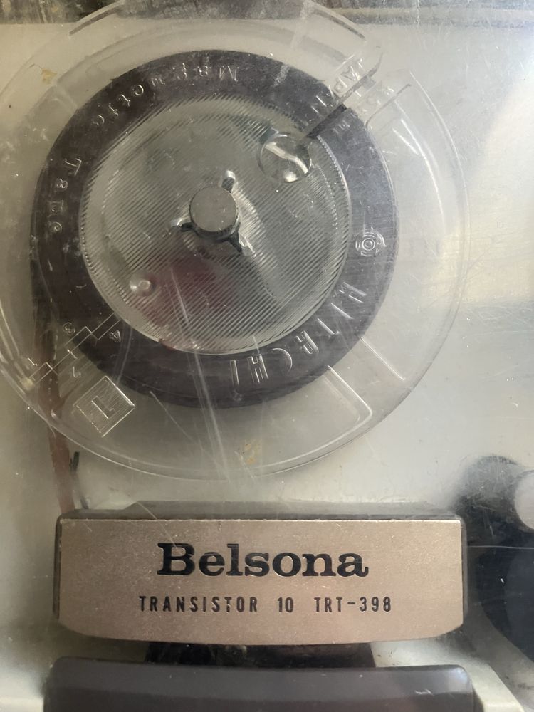 Gravador fita antigo Belsona