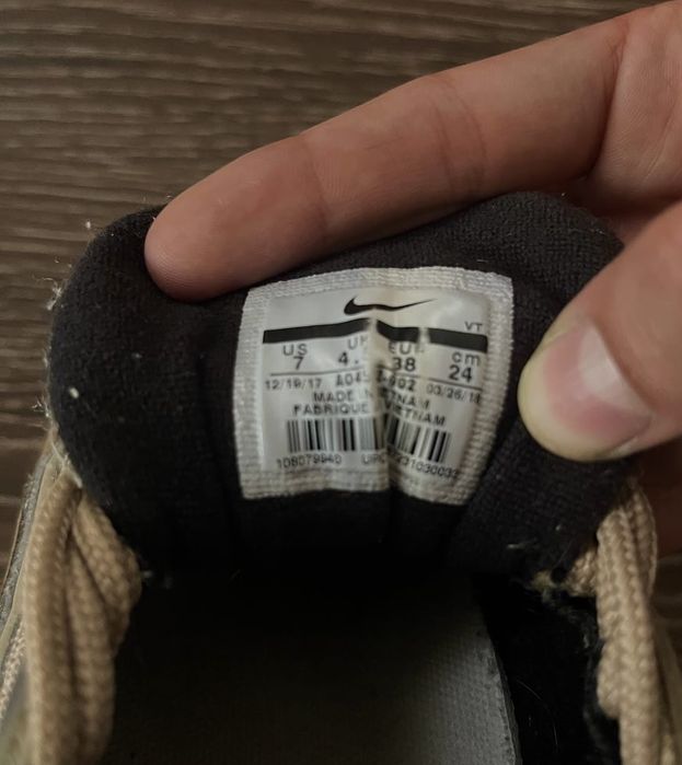 Оригінальні кросівки Nike vapromax sk8/drip/drill