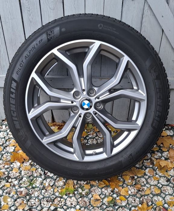 Koła Zimowe 19 BMW G01 G02 X3 X4 Super Stan! Michelin Pilot Alpin 5 RF