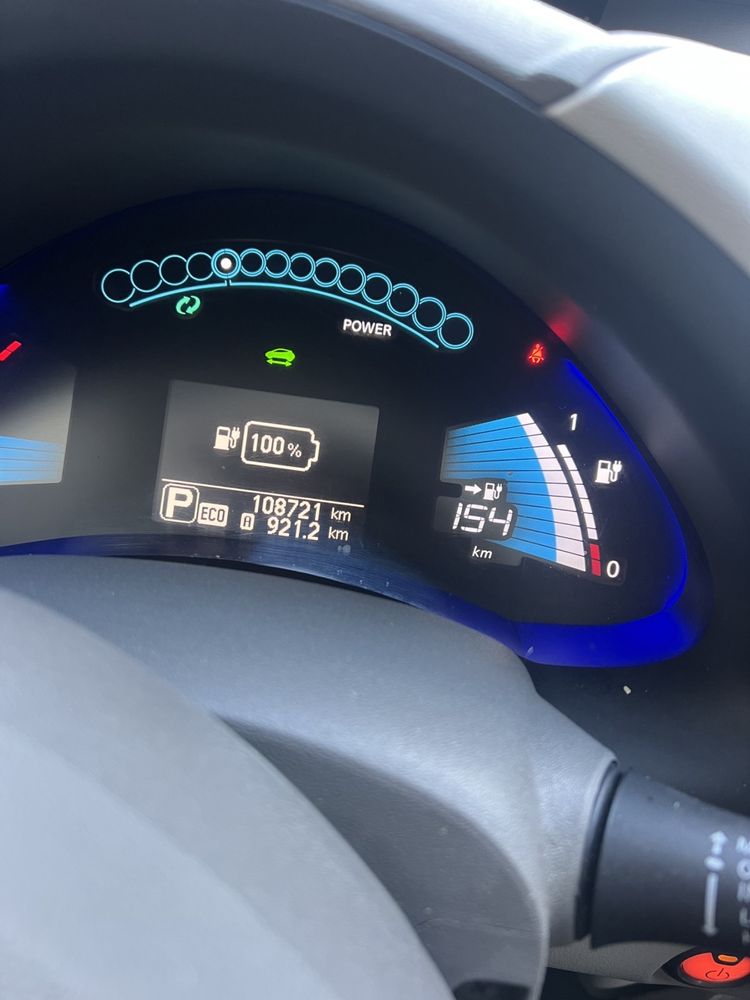 Nissan leaf 2016р. 30кВт