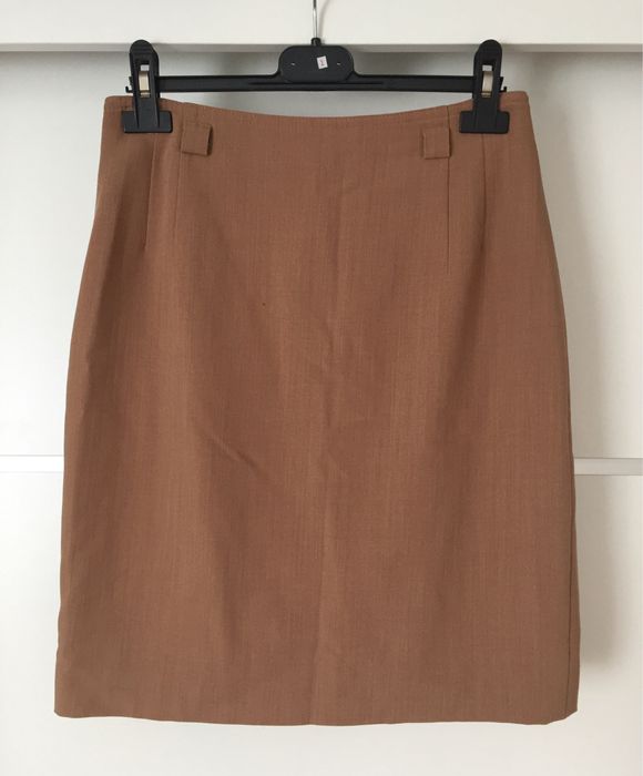 Jesienna biurowa spódniczka Bardehle rozm. 36 wysoki stan ołówkowa