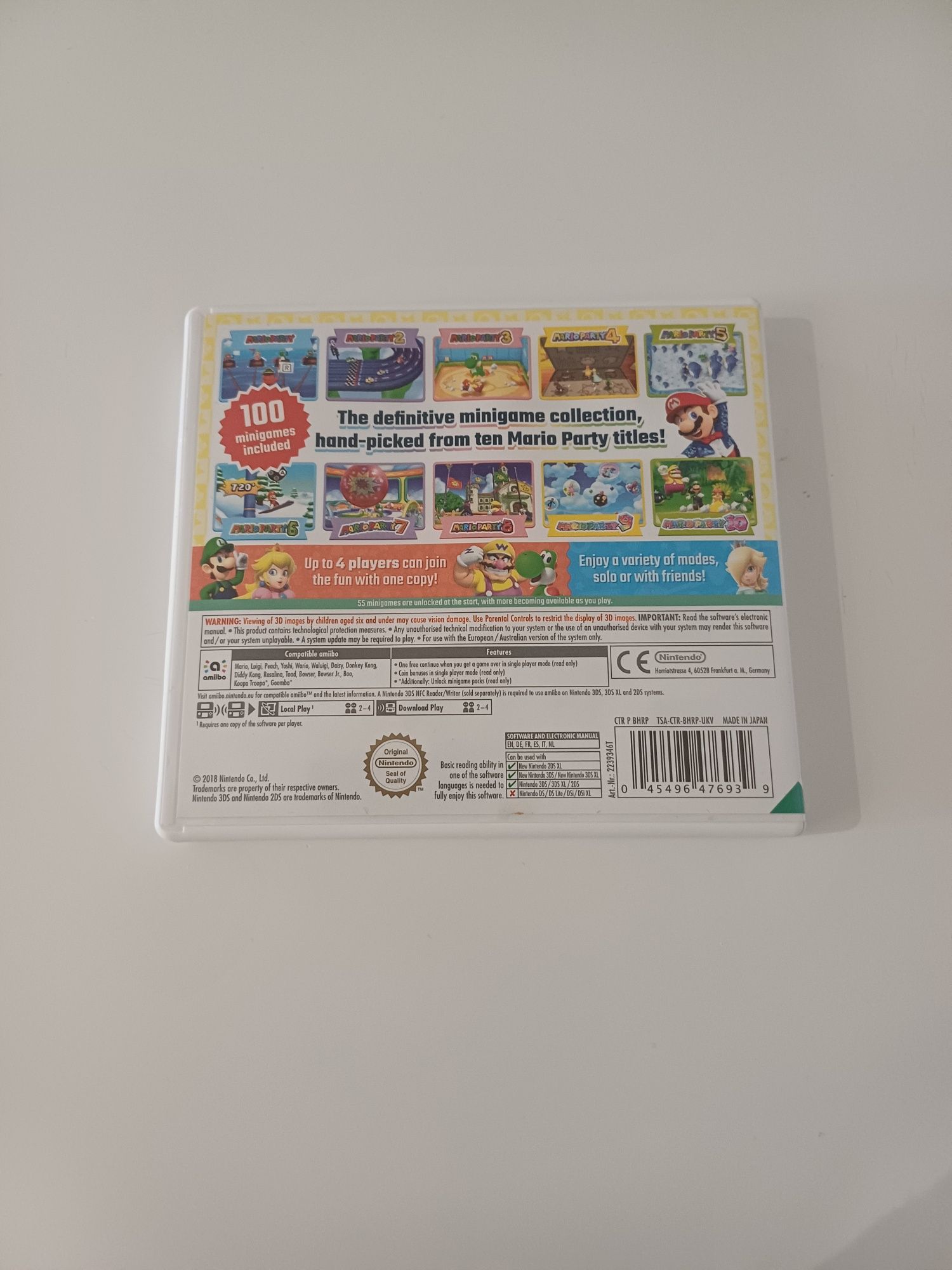Mario Party the Top 100 Nintendo 3DS oryginalna