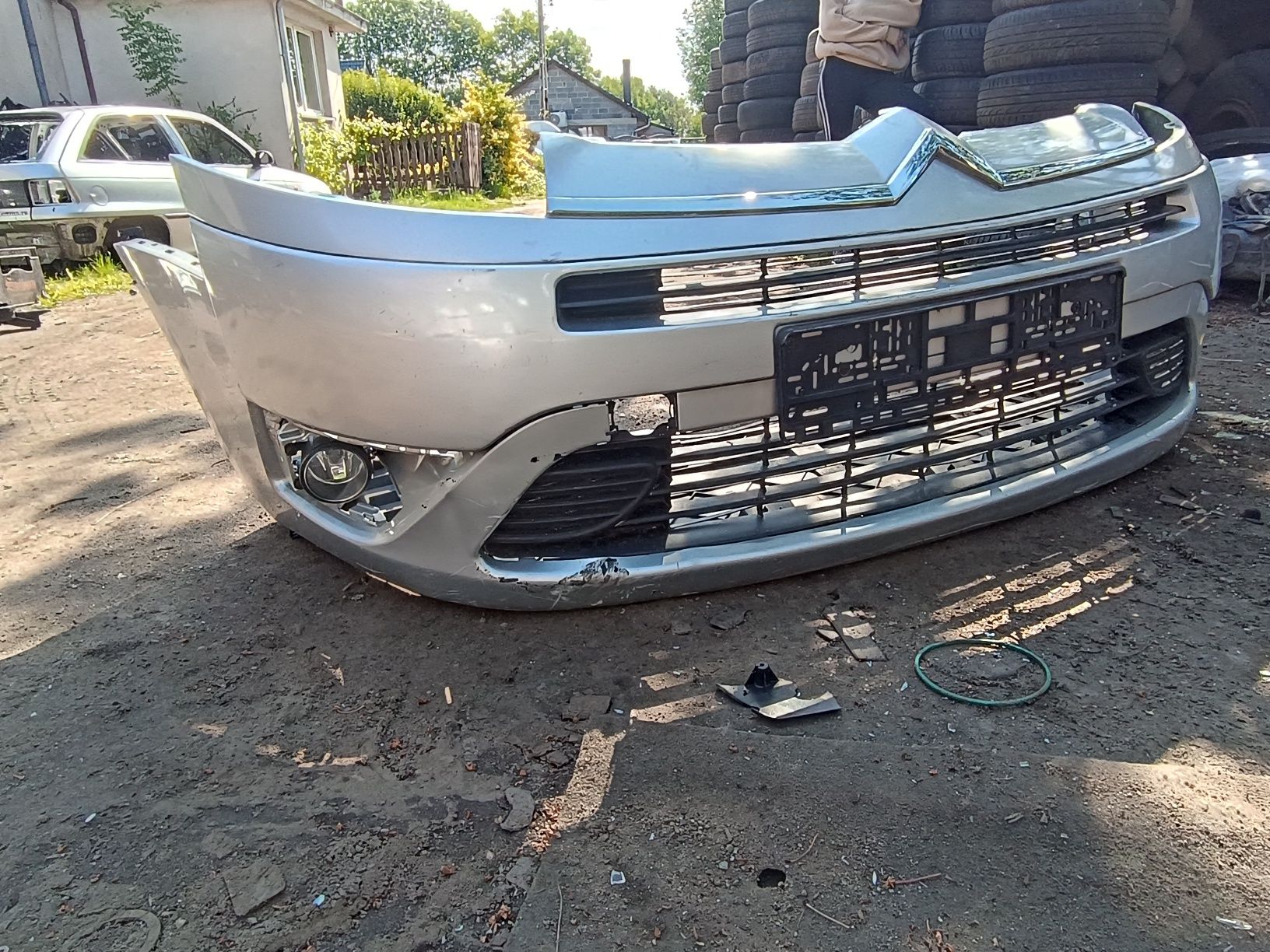 Citroen C4 Grand Picasso zderzak przedni
