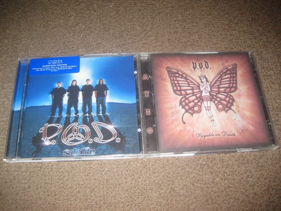 2 CDs dos "P.O.D." Portes Grátis!