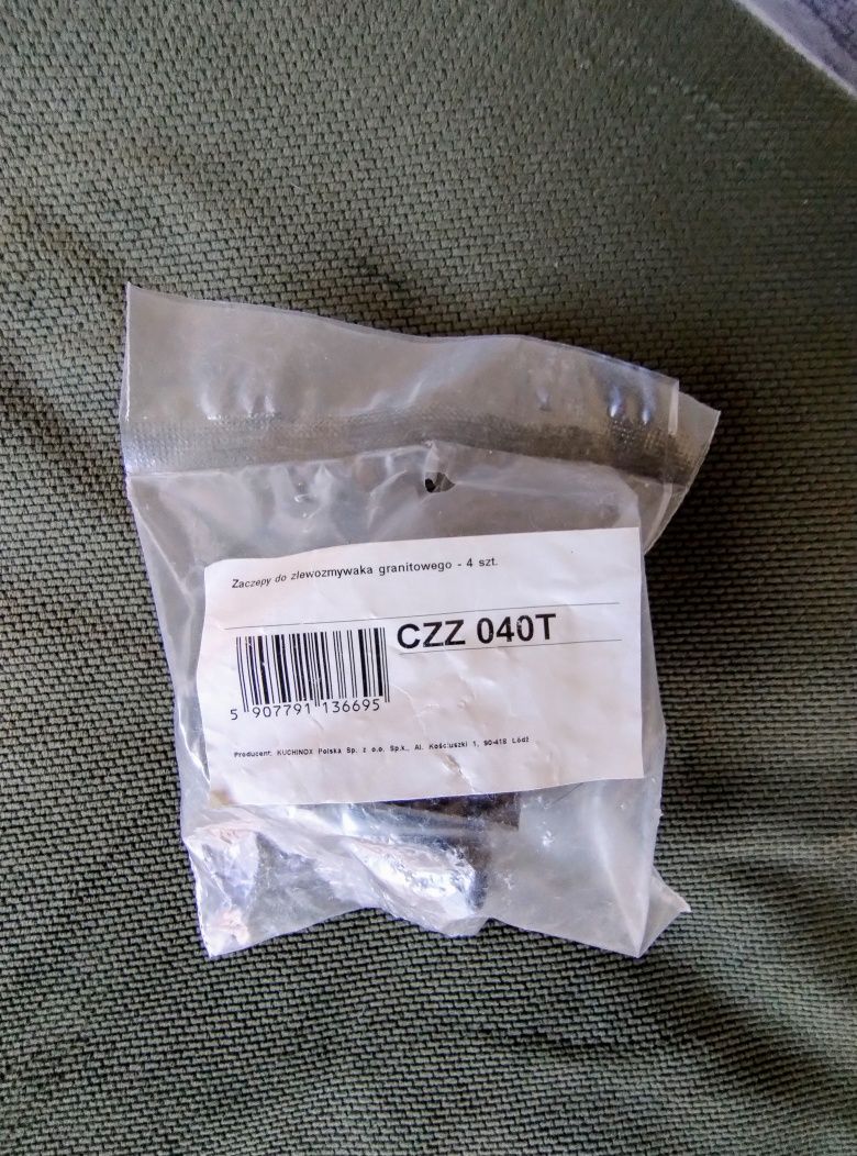 Zaczepy do zlewozmywaka granitowego - 4 szt Granitan