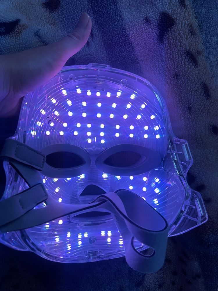 Maska LED na twarz  wiele kolorow