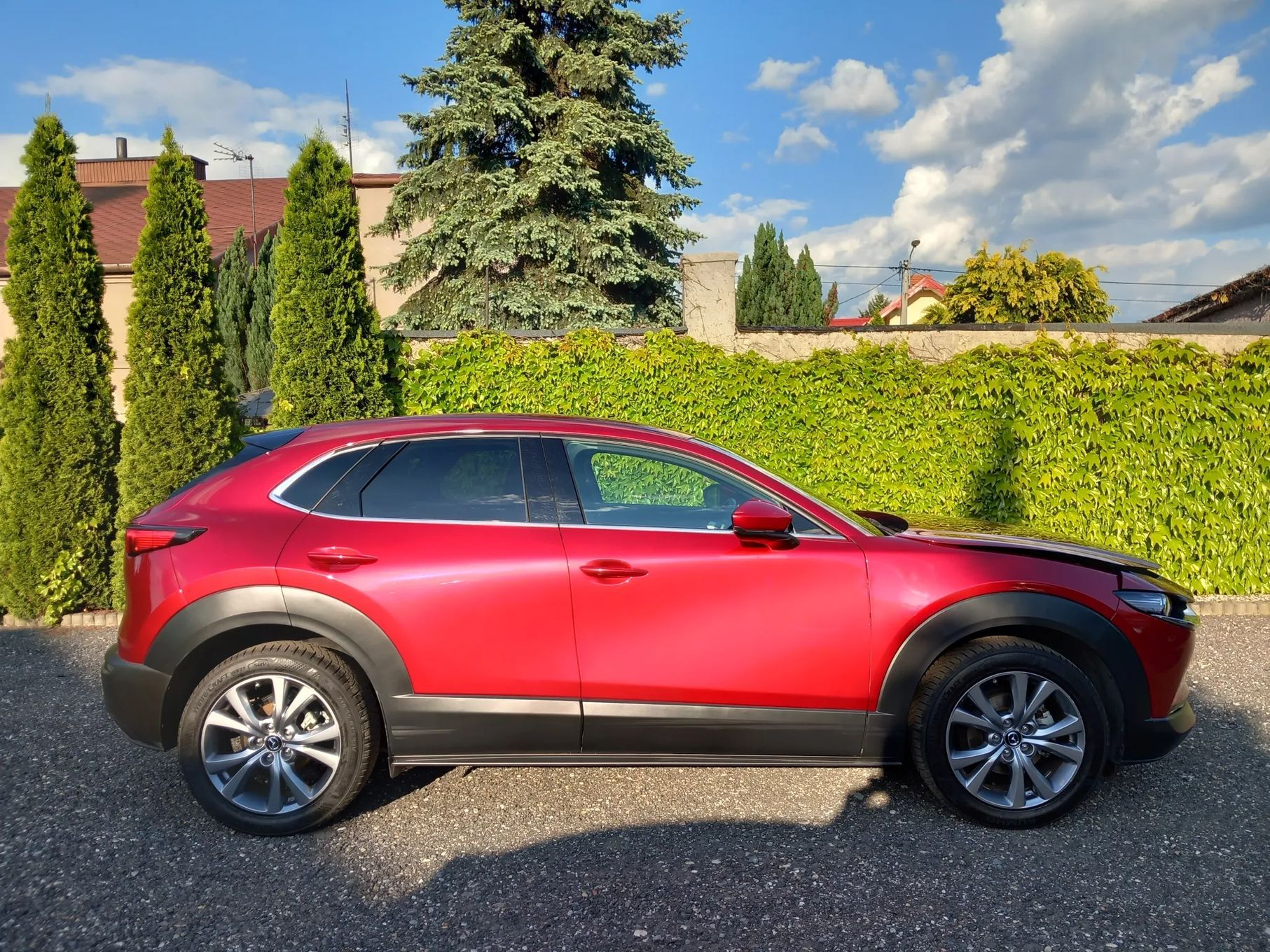 Mazda CX-30 CX 30 2023 150 KM hybryda mHEV automat 8900 km FV marża