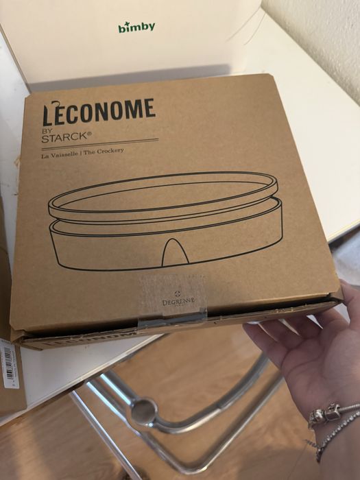 Peça de louca degrenne rosa bebe