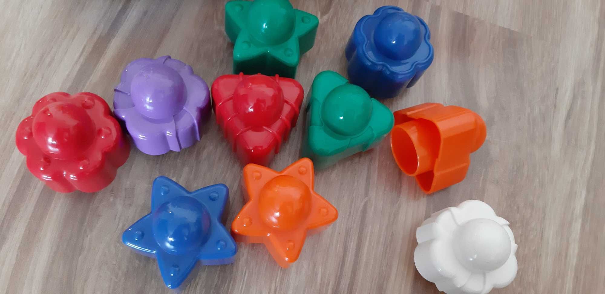 Ślimak Fisher Price sorter klocków kompletny super stan