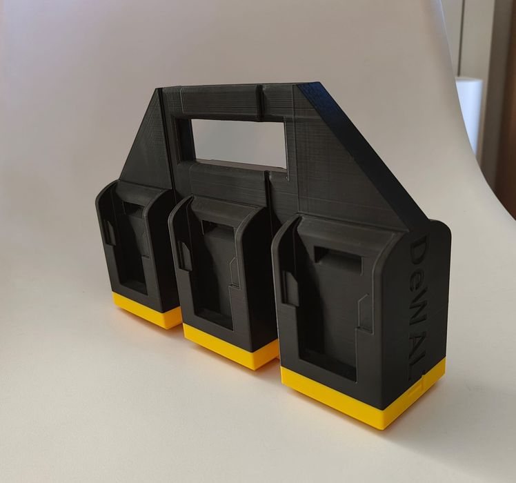 MEGA JAKOŚĆ Koszyk, uchwyt, organizer na baterie Dewalt nie zacina się