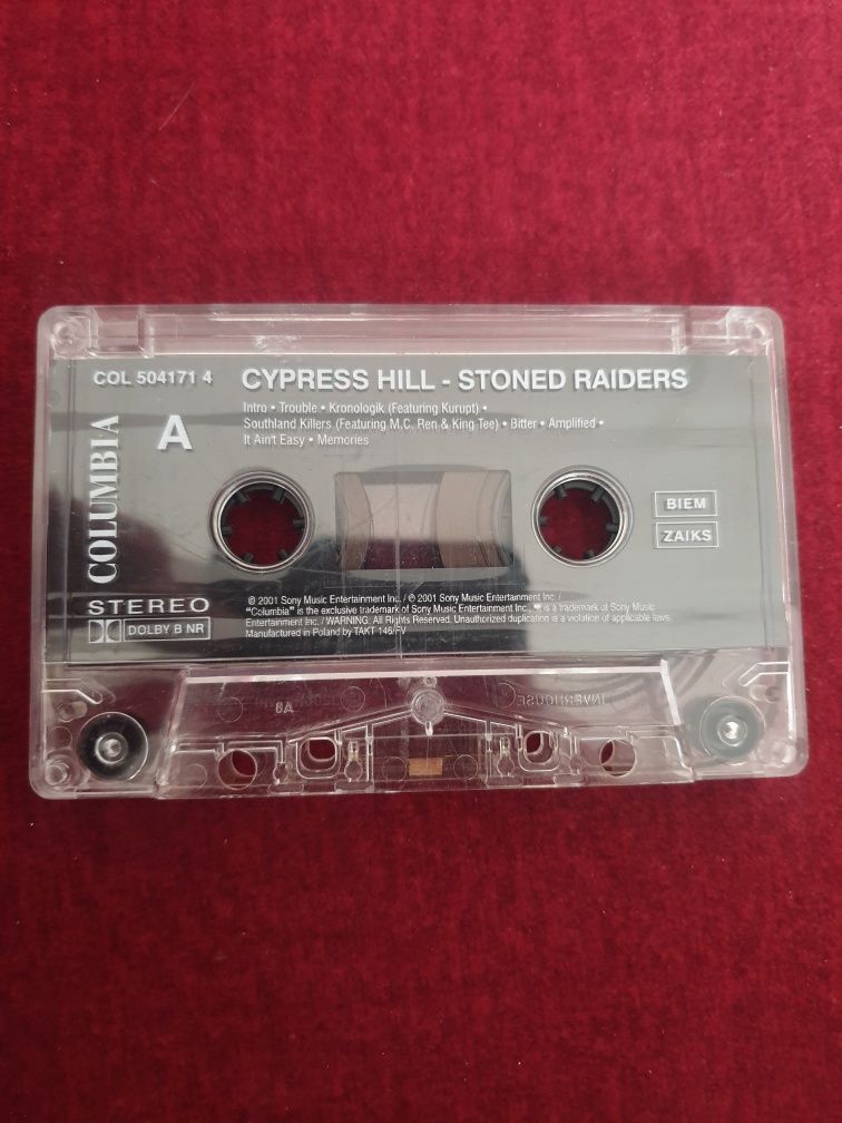 Cypress Hill Stoned Raiders kaseta magnetofonowa