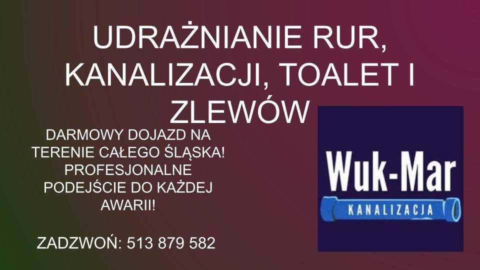 Przepychanie rur udrażnianie kanalizacji Hydraulik 24h