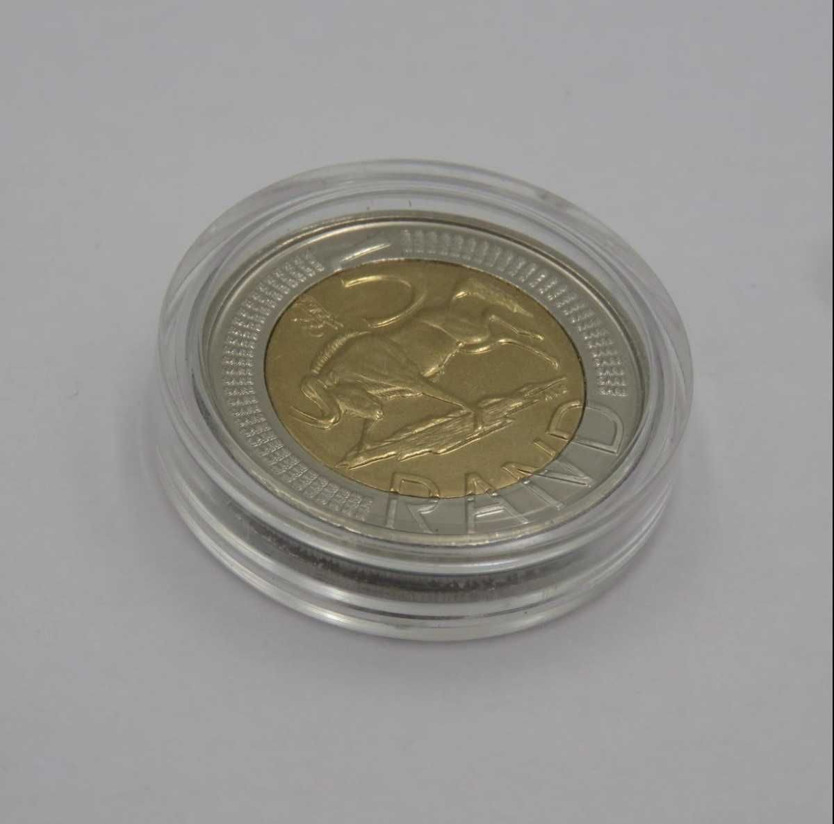 Moeda R5 de edição limitada sul-africana de 2012 (Preço reduzido!)