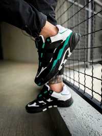 Кроссовки/Кросівки Adidas Niteball Black Green/Якість Преміум-Клас