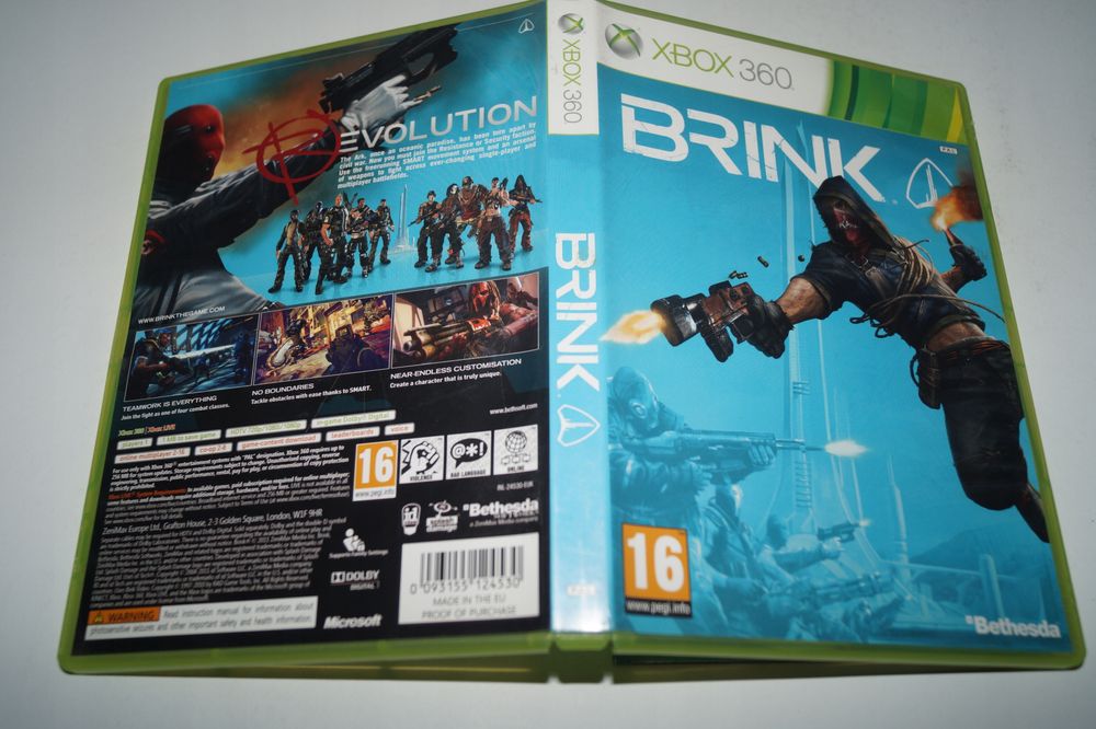 Brink Microsoft Xbox 360