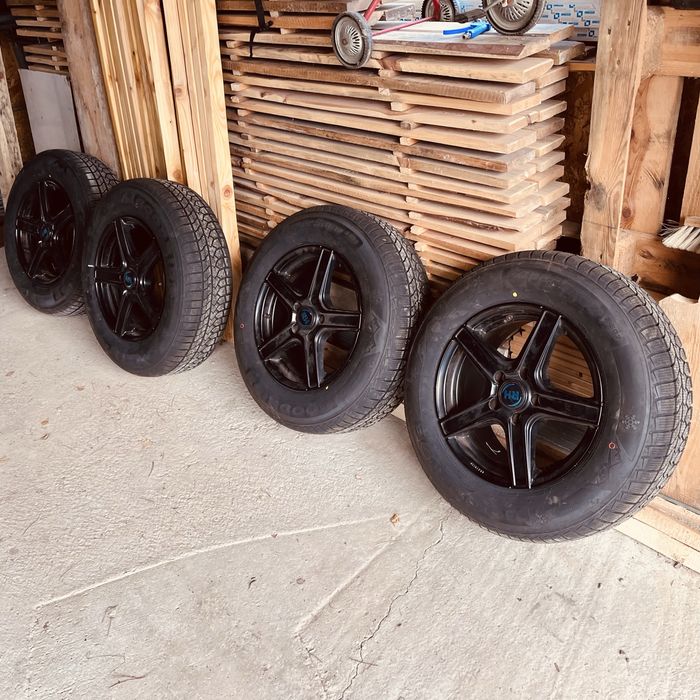 koła felgi aluminiowe 215/70 R16  5x114,3 TPMS! Nowe opony!