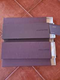 Cinco Caixas De Gravata Louis Vuitton