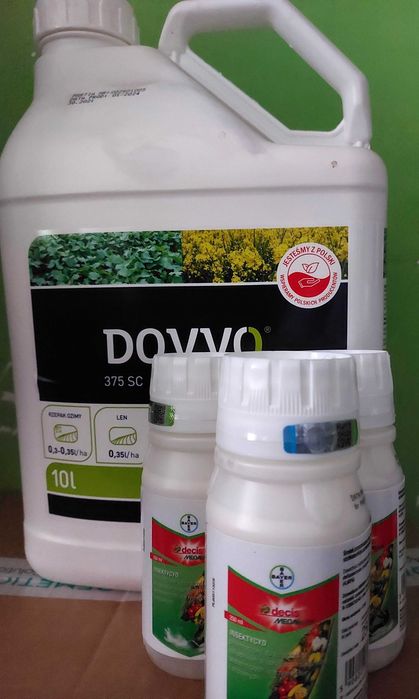 DOVVO 375 SC 10l regulator rzepaku fungicyd + DECIS MEGA 3x250ml