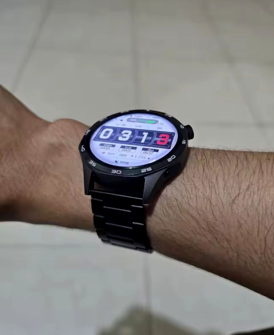 Smartwatch czarny AMOLED nowy