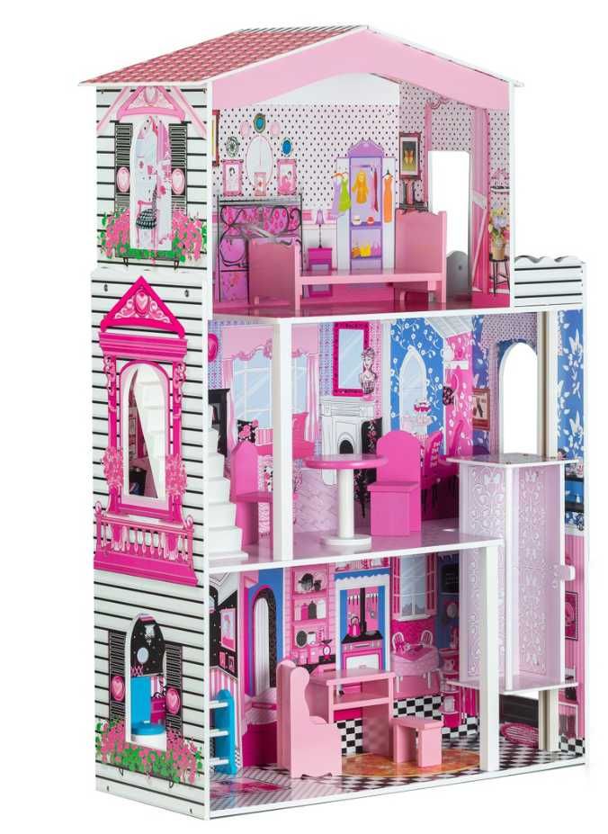 domek dla lalek Barbie plus komplet mebli