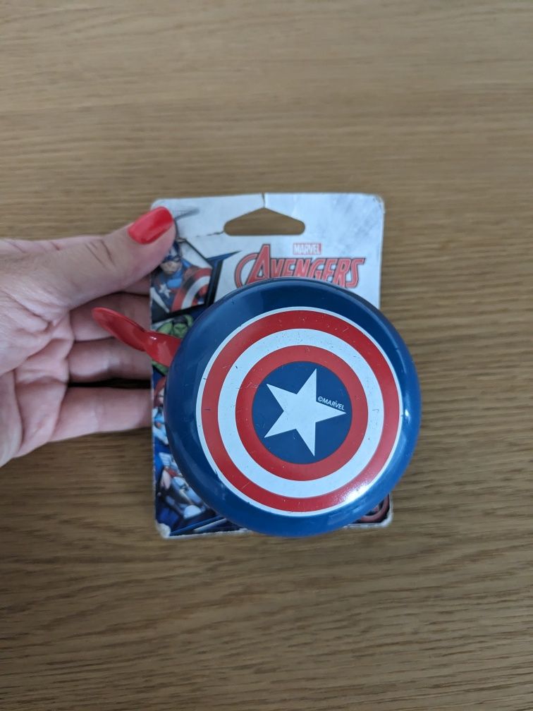 Dzwonek rowerowy retro Avengers Kapitan Ameryka