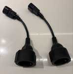 Kabel zasilający 230V UPS ADAPTER Schuko C14 20 cm