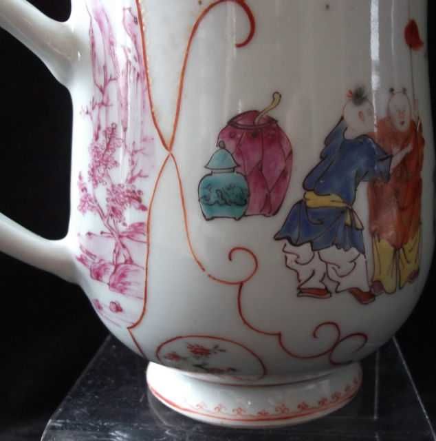 Caneca de Porcelana Chinesa Exportação
 1740-60