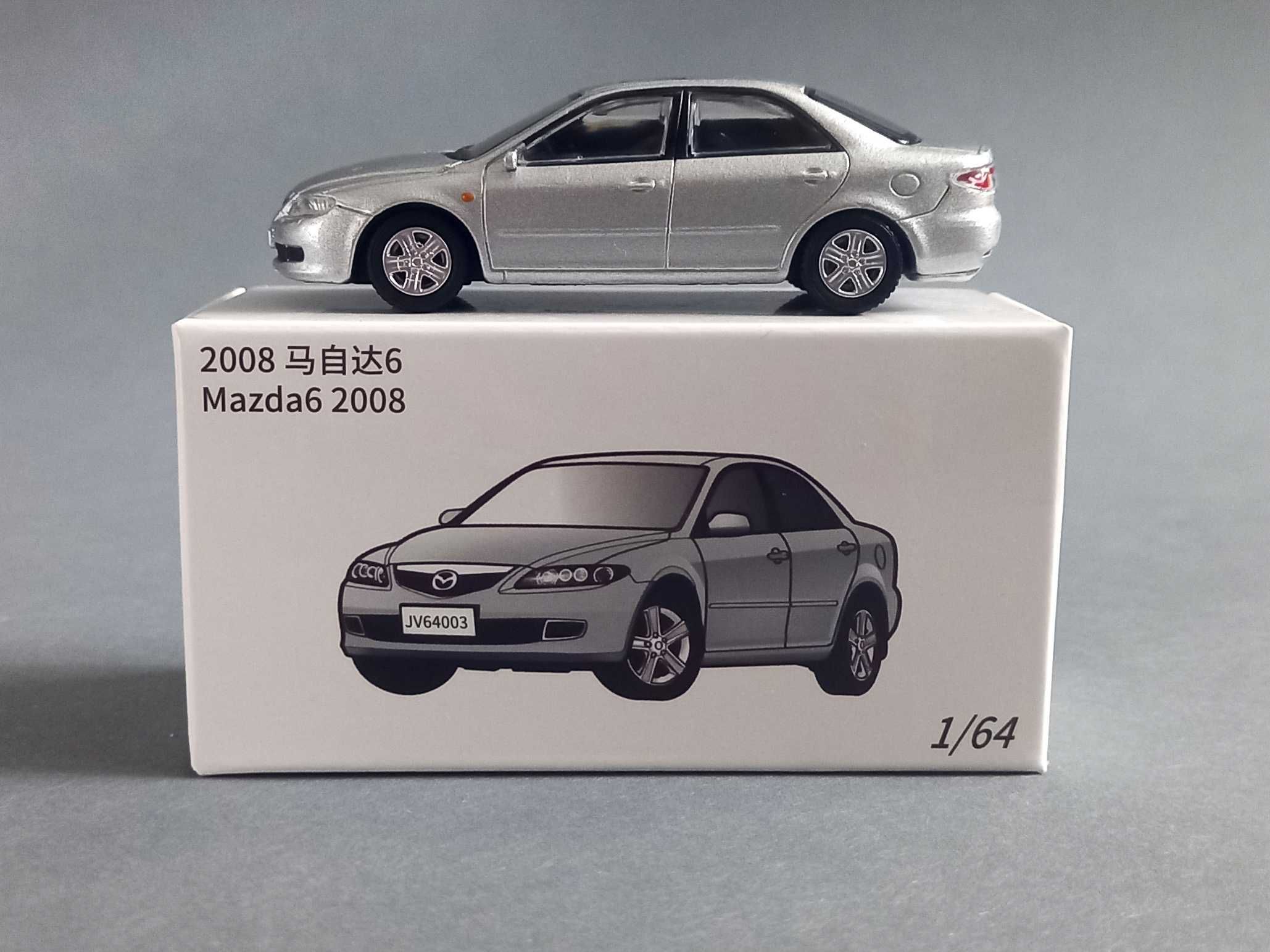 Model Mazda 6 JKM resorak w skali 1/64 (jak hotwheels)