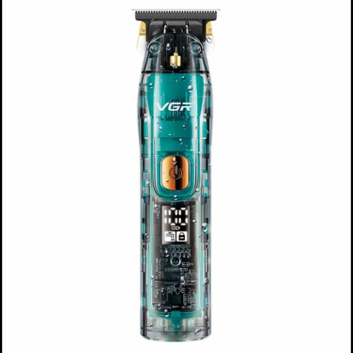 Машинка для стрижки волос триммер для бороды VGR V-961 LED дисплей
