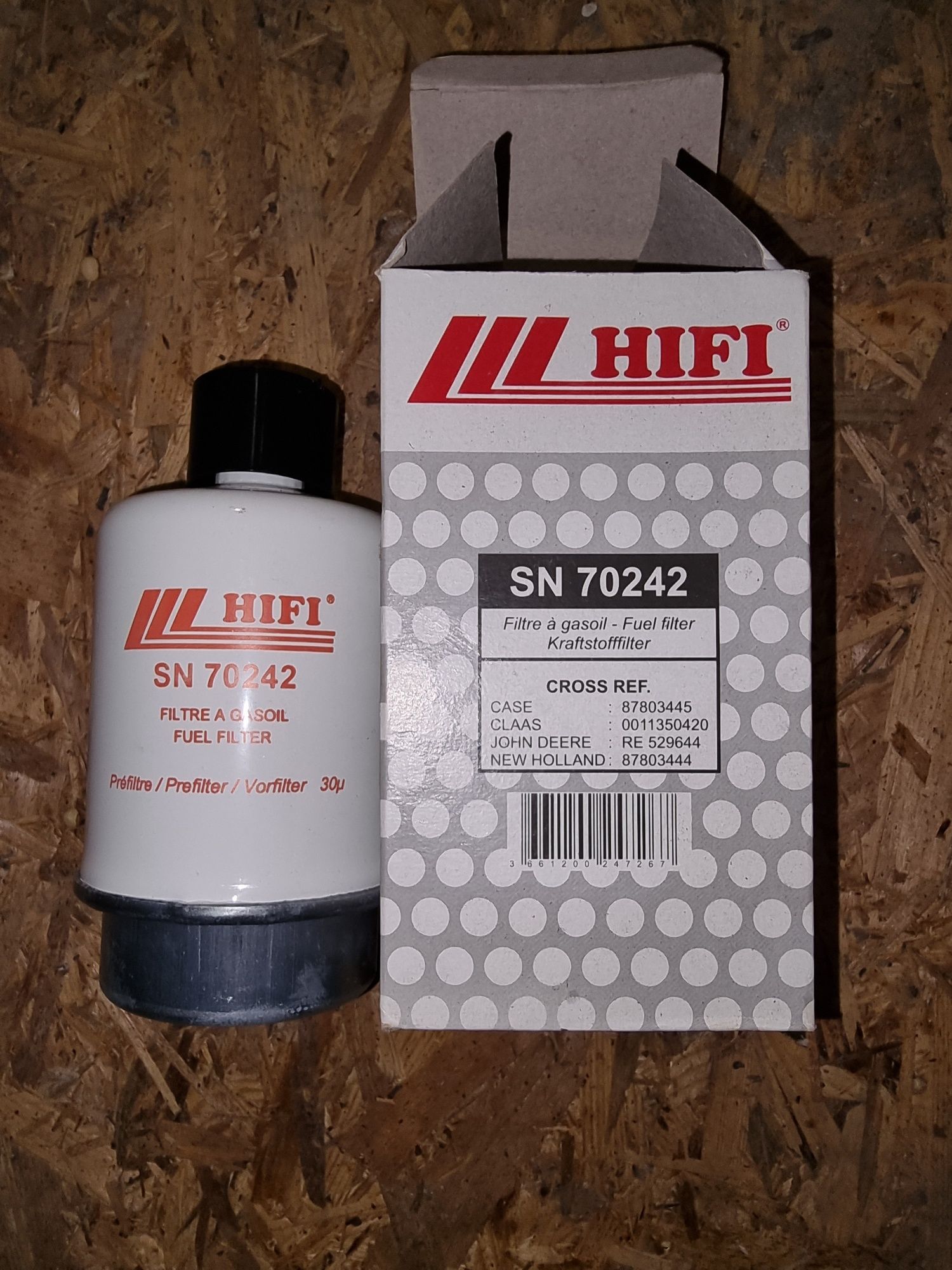 Фільтр паливний HIFI SN 70242