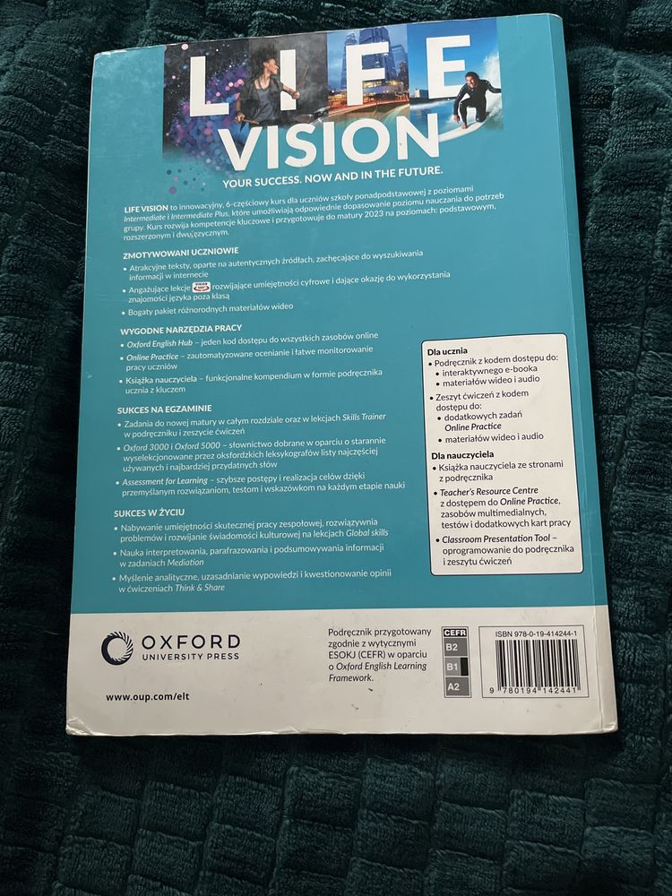 Life vision Intermediate B1 Studnet Book