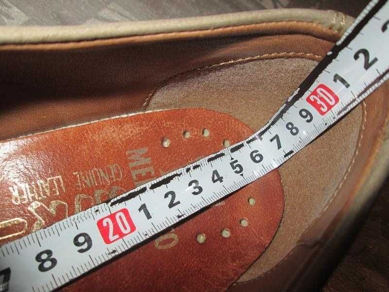 Шкіряні туфлі мокасини Mephisto