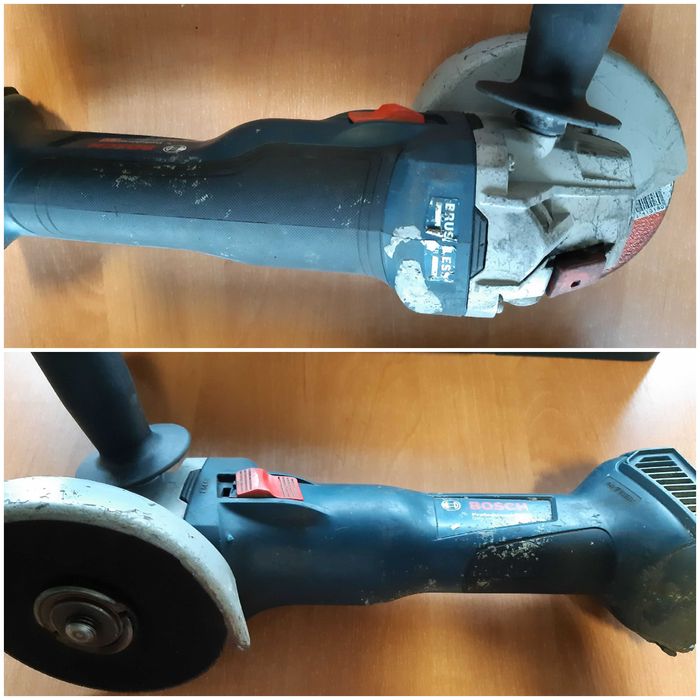 Zestaw szlifierka kątowa Bosch GWS 18V - 10C akumulatorowa w walizce